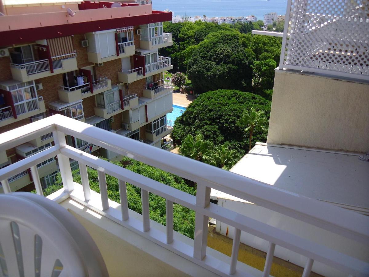 Studio In Hercules With Pool And Sea View Benalmadena Ngoại thất bức ảnh