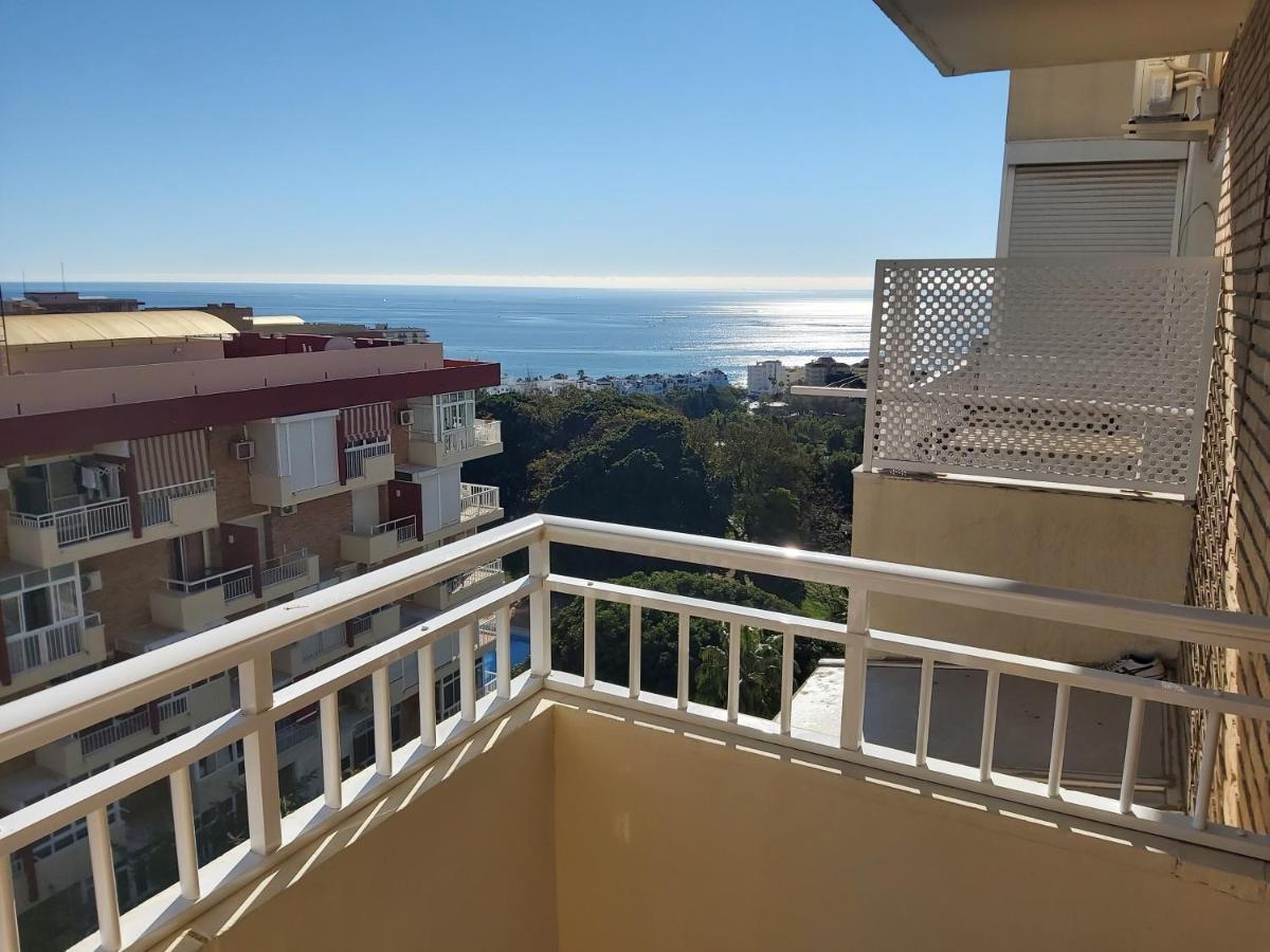 Studio In Hercules With Pool And Sea View Benalmadena Ngoại thất bức ảnh