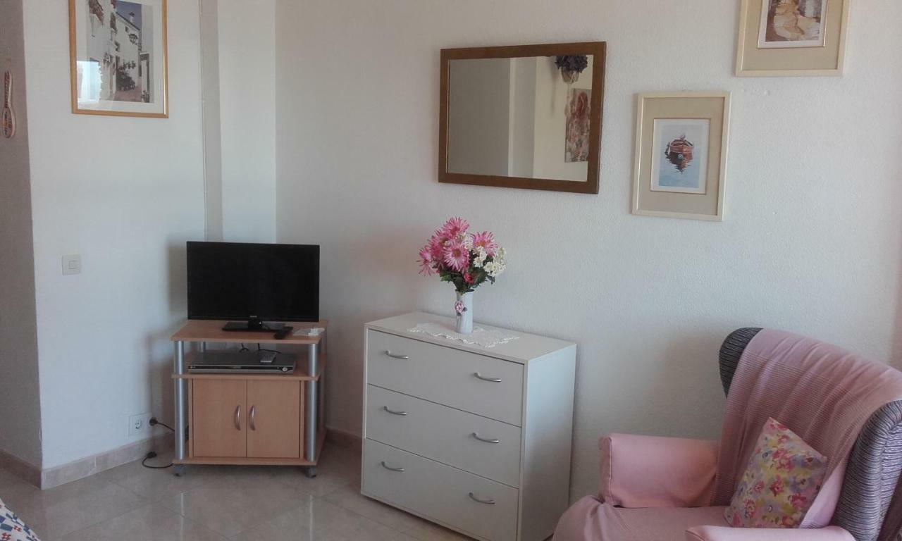 Studio In Hercules With Pool And Sea View Benalmadena Ngoại thất bức ảnh